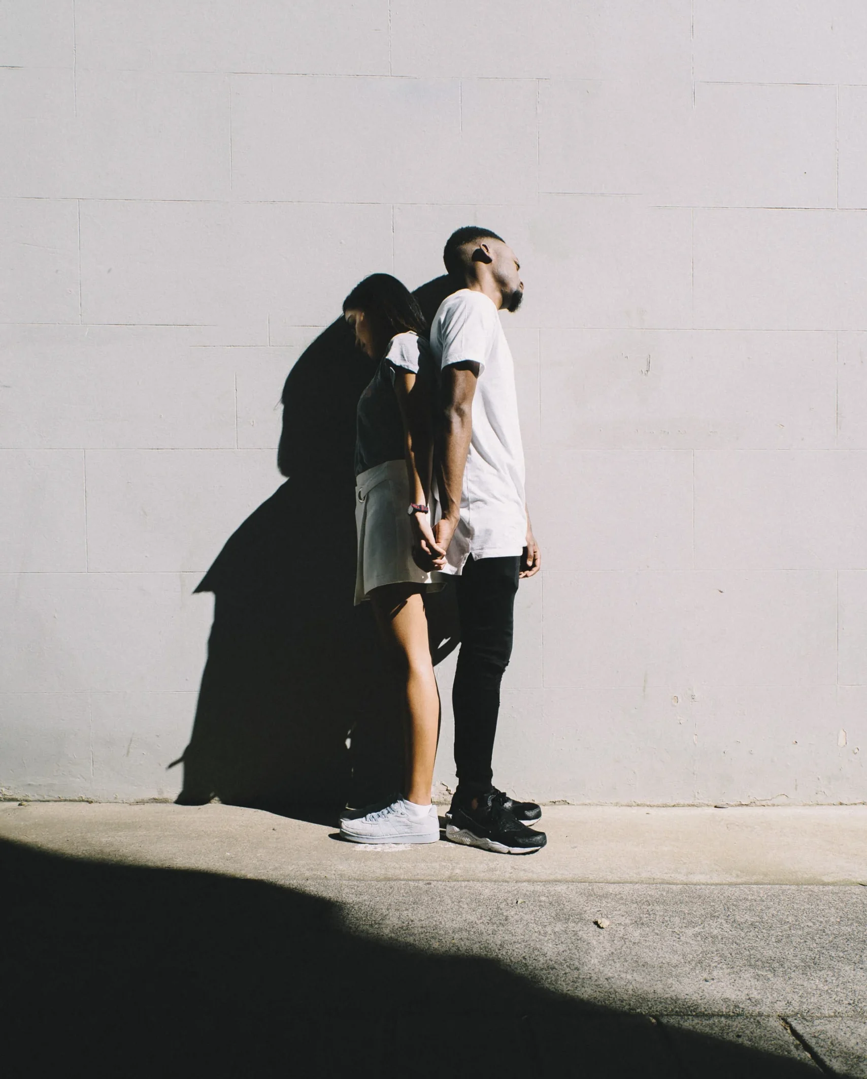 девушка и парень