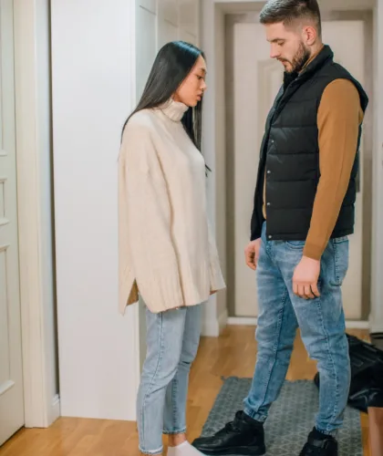 грустная пара